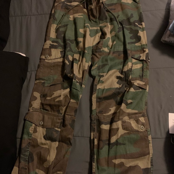 Real Army Fatigue Pants - Picture 1 of 2